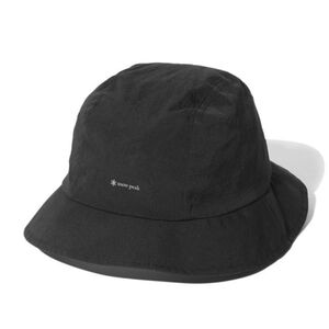 Snow Peak Hat Quick Dry Hat AC-22SU016 BK - Size 2 - Black - Japan